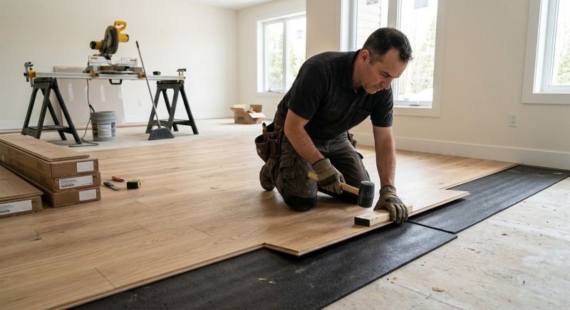 Engineered Wood Installation in Gaithersburg, MD