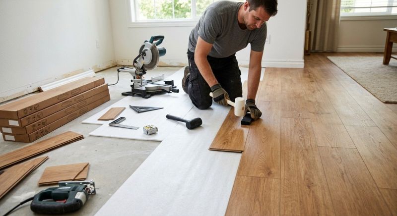 Laminate Floor Installation in Derwood, MD