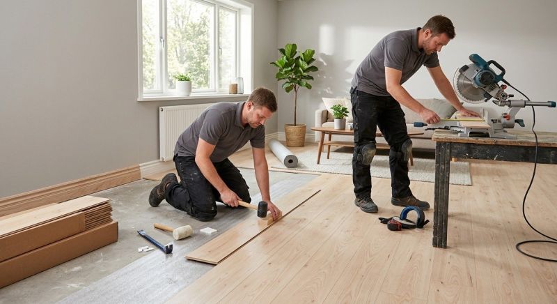 Laminate Floor Installation in Herndon, VA