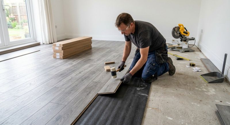 Laminate Floor Installation in Poolesville, MD