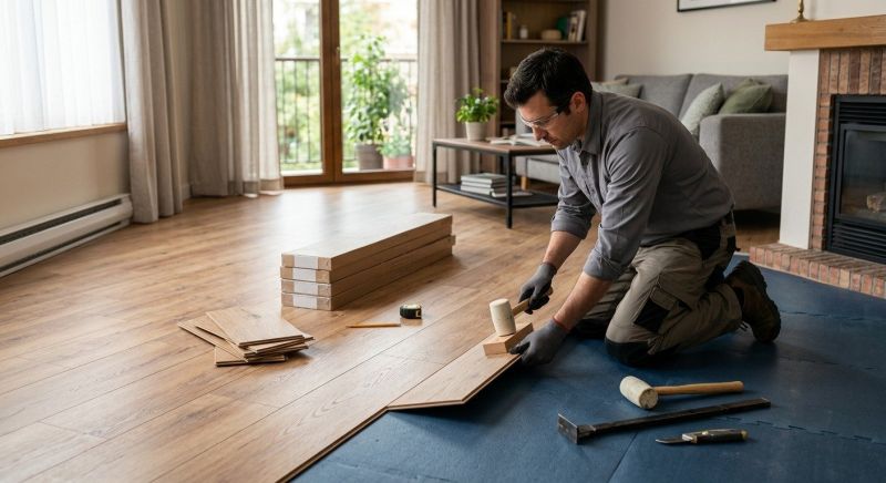 Laminate Floor Installation in Rockville, MD