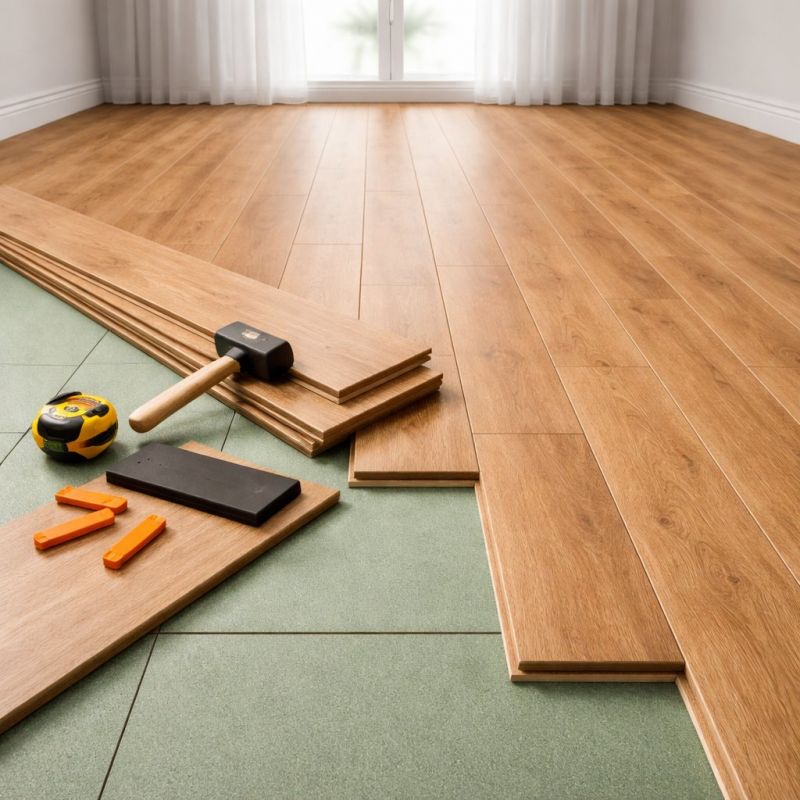 Laminate Floor Remodeling in Gaithersburg, MD