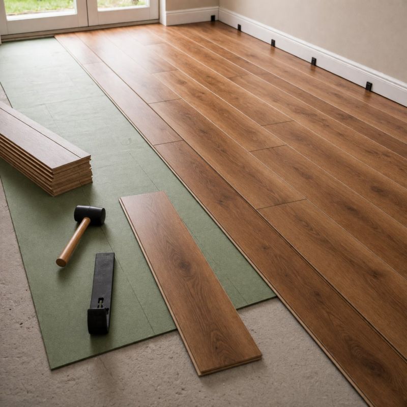 Laminate Floor Replacement in Ellicott City, MD