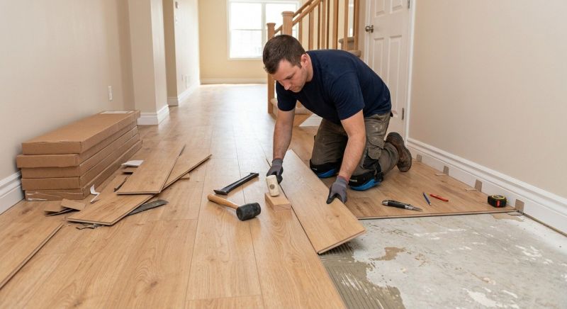 Laminate Floor Replacement in Gaithersburg, MD