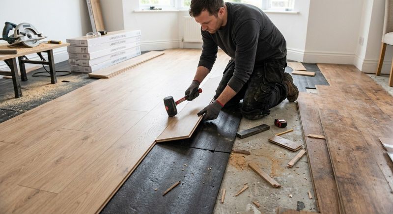 Laminate Flooring Replacement in Gaithersburg, MD