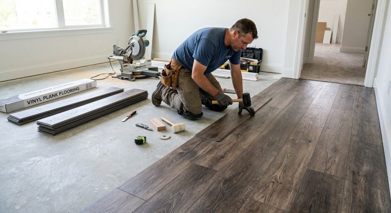 Linoleum Floor Installation in Ashton, MD