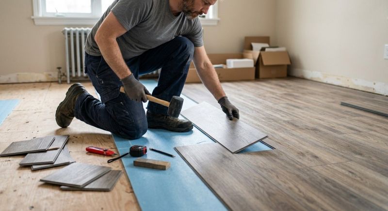 Linoleum Floor Installation in Chantilly, VA