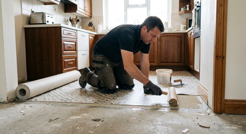 Linoleum Floor Installation in Frederick County, MD