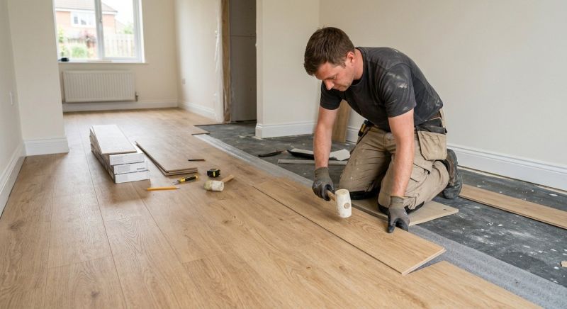 Linoleum Floor Installation in Highland, MD