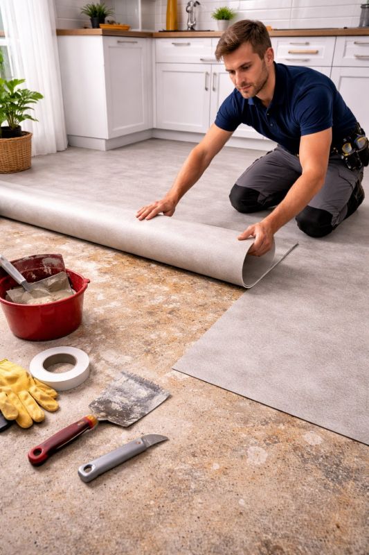 Linoleum Floor Installation in Leesburg, VA