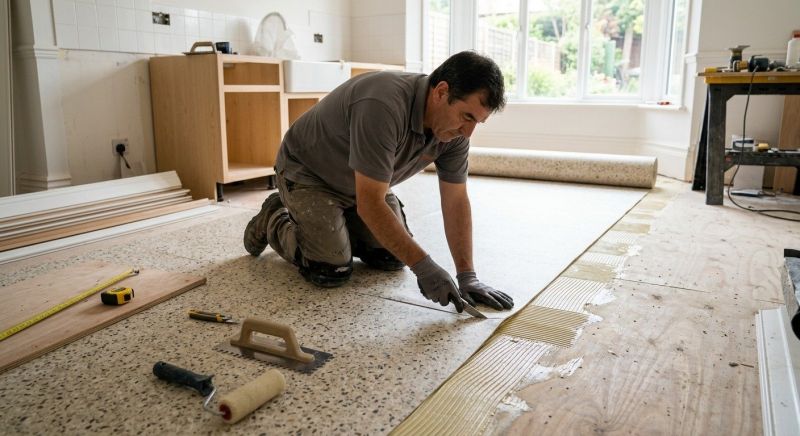 Linoleum Floor Installation in Lovettsville, VA