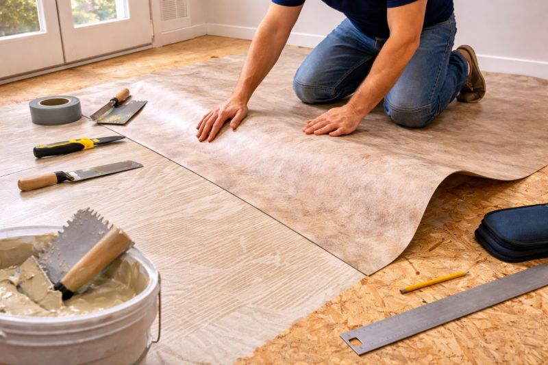 Sheet Flooring Installation in Ashton, MD