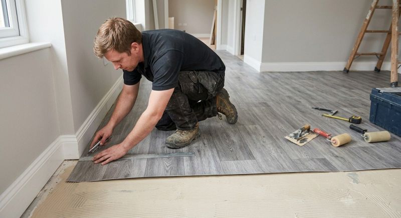 Sheet Flooring Installation in Clarksburg, MD