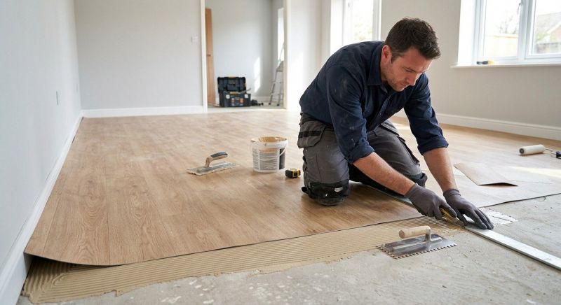 Sheet Flooring Installation in Silver Spring, MD