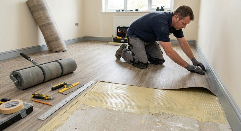 Sheet Flooring Installation in Sterling, VA