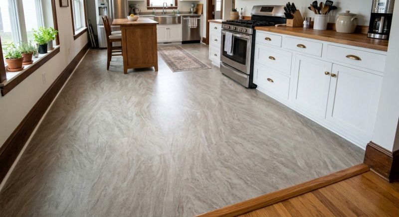 Sheet Linoleum Installation in Alexandria, VA