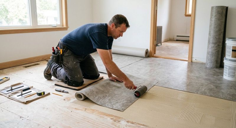Sheet Vinyl Installation in Arlington County, VA