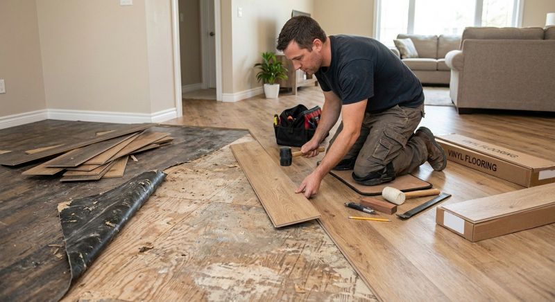 Vinyl Flooring Installation in Aldie, VA