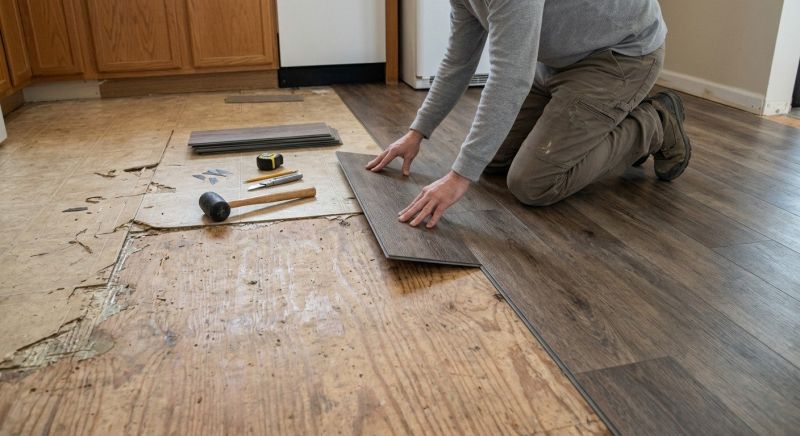 Vinyl Flooring Installation in Gaithersburg, MD