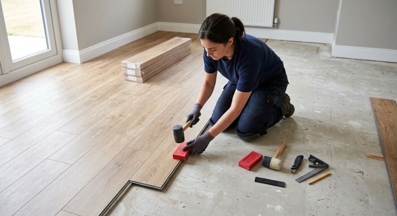 Vinyl Plank Floor Installation in Gaithersburg, MD
