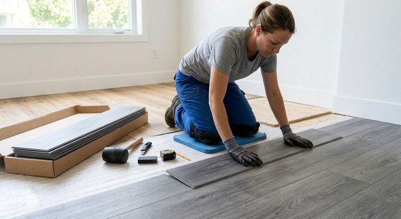 Vinyl Tile Installation in Gaithersburg, MD