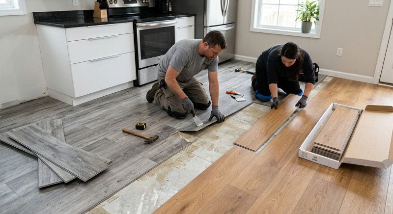 Vinyl Tile Replacement in Gaithersburg, MD